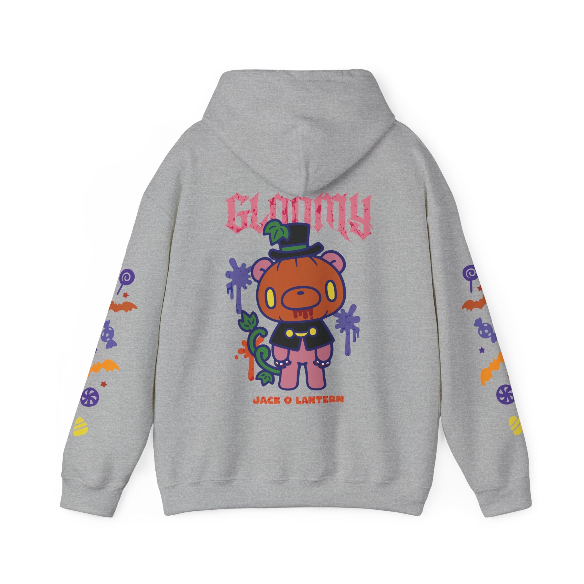 Halloween Jack O lantern Gloomy Bear Hoodie